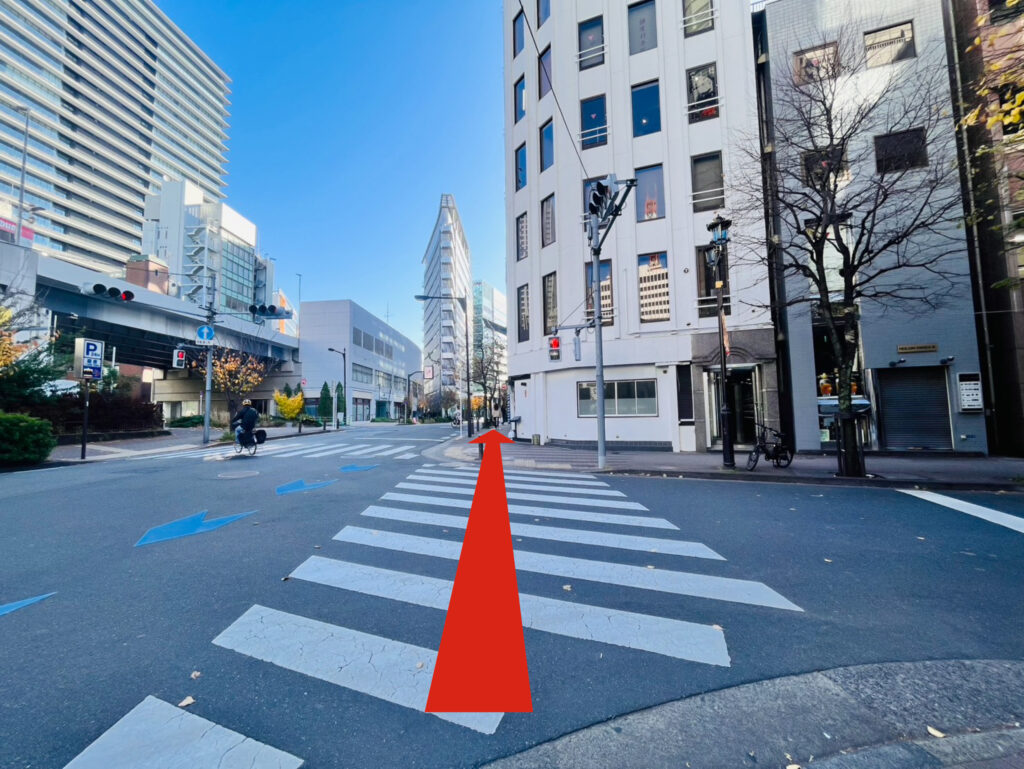銀座一丁目駅からの経路5