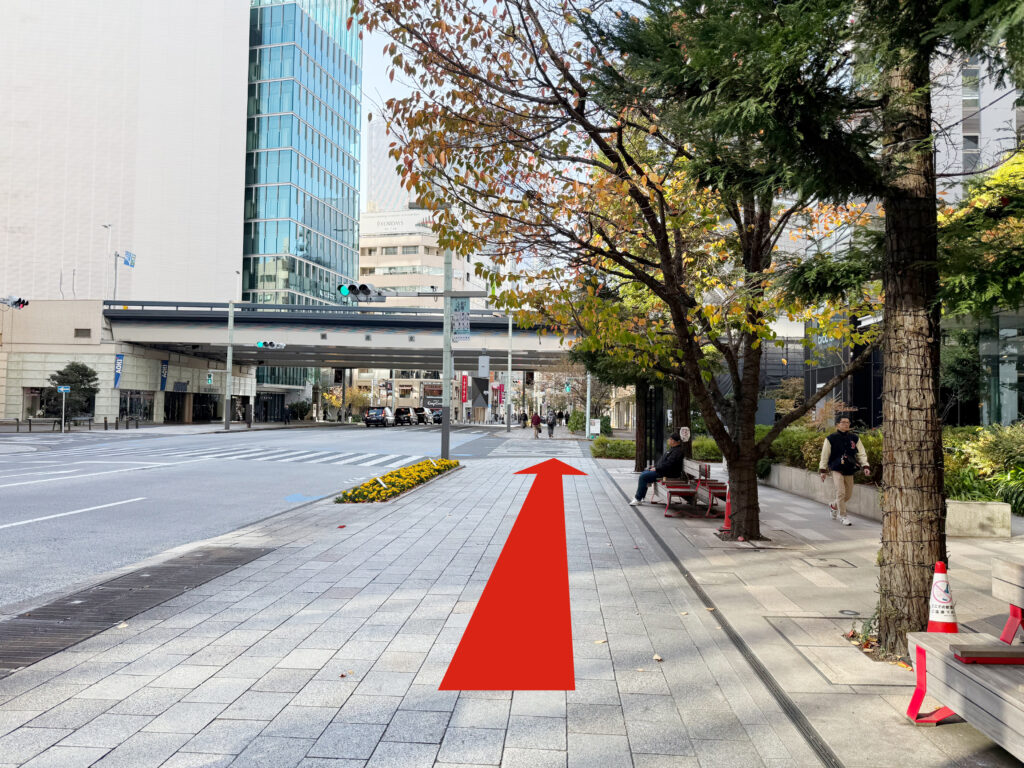 京橋駅からの経路4