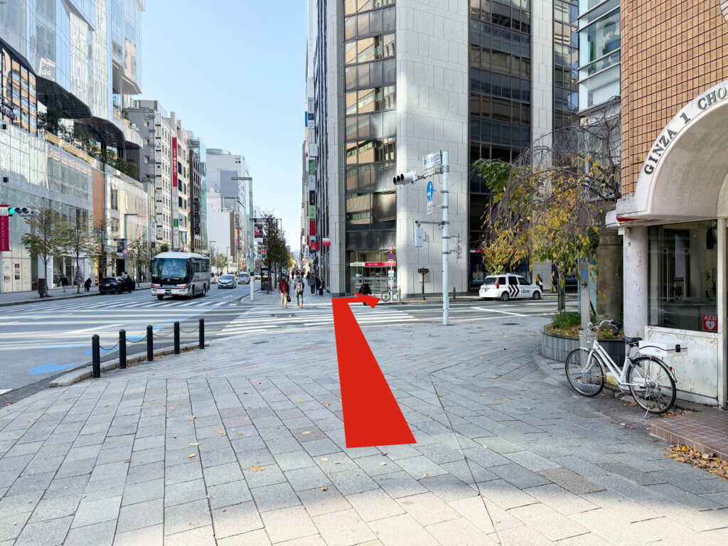 京橋駅からの経路5