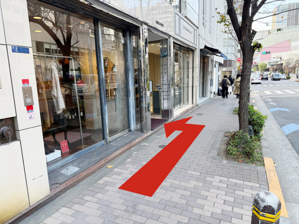 京橋駅からの経路9